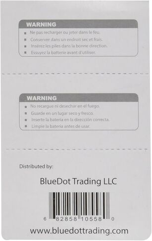BlueDot Trading CR1220 3 Volt Lithium Coin Cell Non-Rechargeable Battery for calculators, car keys remote, watches, flashlights, remote controls, 3 Count in Saudi Arabia