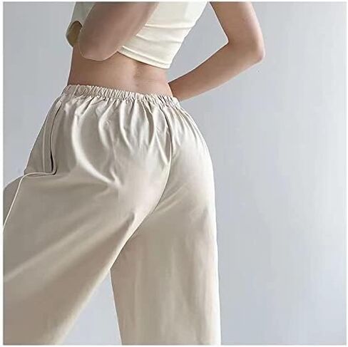 NXITK Y2k Sweatpants Parachute Pants Womens Y2k Track Pants High Waisted Cargo Pants with Pockets Trendy Baggy Sweatpants in Kuwait