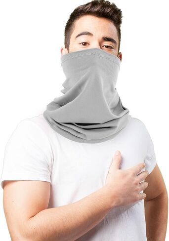 4 قطع من قناع الرقبة من دبليو ال اتش واي اف، قناع وجه جيد التهوية مناسب للفصول الاربعة، وشاح راس مرن للرجال والنساء للتمرين في الهواء الطلق وركوب الدراجات والجري، متعدد الالوان، مقاس واحد, ألوان in Saudi Arabia