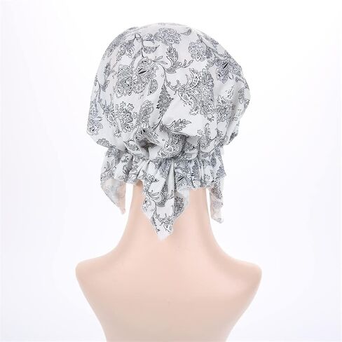 YiYi Operation Women's Pre Tied Bandana Turban Head Scarf Chemo Beanie Headwraps Headwear Hair Hair Loss in Saudi Arabia