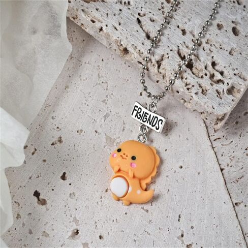 كولرفل بلينج عقد بقلادة مغناطيسية على شكل حيوان الكوالا بالوان قوس قزح للنساء والفتيات من قطعتين in Kuwait