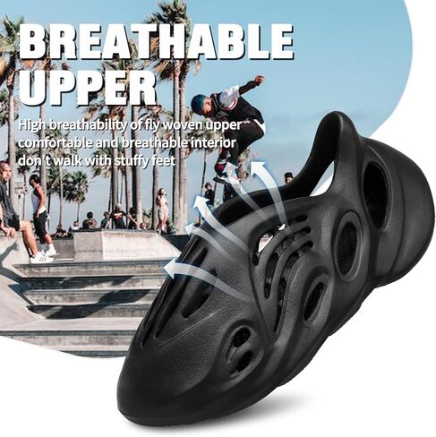 أحذية GHUNT Foam Runner للرجال والنساء، شباشب سحابية مضادة للانزلاق، صنادل مشي خفيفة الوزن، صنادل شاطئ ووسادة، أحذية رياضية ناعمة in Kuwait