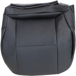 Black Leather Driver Side Bottom Replacement Seat Cover Compatible with Mercedes Benz GLK 250 350 Sport 2008 2009 2010 2011 2012 2013 2014 2015