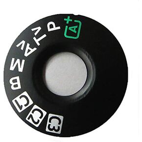 Camera Top Mode Dial Cover Lid Cap Function Mode Dial Signage Interface Cover Button Replacement for Canon EOS 5D Mark III 5D3 5DIII