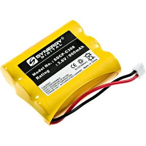 Synergy Digital Cordless Phone Battery, Works with Sanik 3SN-AA60-S-J1 Cordless Phone, (Ni-CD, 3.6V, 900 mAh) Ultra Hi-Capacity, Compatible with Vtech 80-5071-00-00 Battery