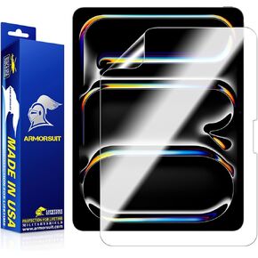 ArmorSuit 2 Pack for iPad Pro 11 Inch (2024 Release) Screen Protector Max Coverage MilitaryShield HD Clear Film - Made in USA