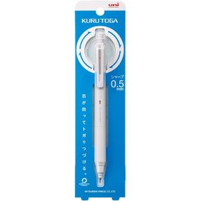 Mitsubishi Pencil Mechanical Pencil Kurutoga KS 0.5mm Light Gray M5KS1P.37