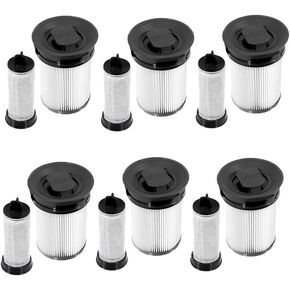 قطع غيار فلتر BBT BAMBOOST مناسبة لمكنسة Miele TriFlex HX1، HX1 Pro، HX2، HX2 Pro، HX1 & HX2 Cat&Dog Stick Vacuum (6 عبوات) in Kuwait