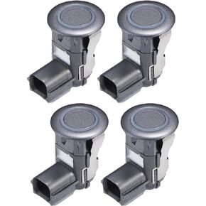 Motoforti 4 Pcs Car Bumper Reverse Parking Assist Sensor, Parking Assist Sensor, for Infiniti EX35 2008-2012, Plastic, No.25994CM10D, Titanium Tone