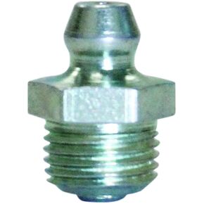 LubriMatic 11-151 Grease Fittings - 1/8" PT Straight, Short - Pack of 10