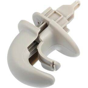 No.5HT25TL2AD Coat Hook Clothes Hanger for Dodge for Ram 1500 2002-2005 for Dodge for Ram 2500 2003-2005 / Front/Durable Plastic / 1 Pc Gray