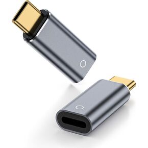 محول USB C إلى قلم رصاص لقلم Apple الجيل الأول (عبوة من قطعتين)، لقلم Lightning Pencil أنثى إلى USB-C ذكر محول شاحن نوع C موصل بلوتوث خاص بجهاز iPad الجيل العاشر - الشحن فقط in Kuwait