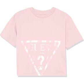 GUESS Girls' Organic Cotton Graphic Tee