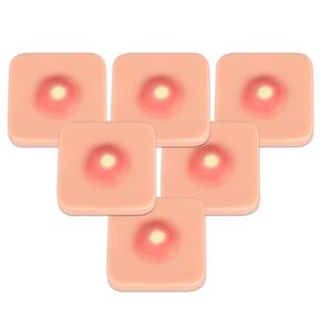 Abscess I&D Incision and Drainage Pad (6-Pack), Sebaceous Cyst Removal Trainer, Suture Practice Skin Pad for Medical Education