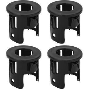 4 Pcs Parking Assist Sensor Bracket 5LS52TZZAA Front Rear Bumper Parking Aid Sensor Trim Replacement for Ram 1500 2014‑2018