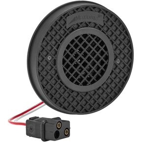Maxxima 4-inch, 102dB Back-Up Alarm for Trucks and Heavy Duty, Grommet Mount