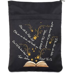 MAOFAED Book Inspired Gift Velaris City of Starlight Book Sleeve Suriel Tea Co Bookish Gift for Book Lover (darling stay booksl)