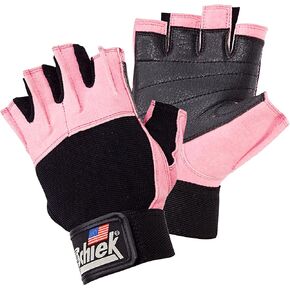 Schiek Sports Model 540 Womens Gloves - Pink Weightlifting Gloves for Women