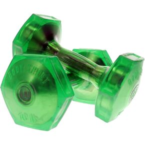 Body Sport Urethane Aerobic Dumbbells Pair, Premium Hand Weights with Solid Steel Core & Ergonomic Gel Coating for Fitness Training & Strength Building in Kuwait