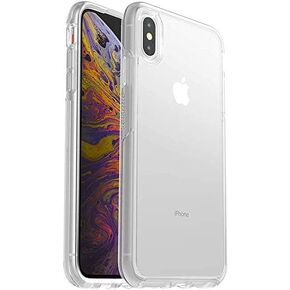 OtterBox Symmetry Clear Series Case for iPhone X & iphoneXs - with Glass Screen Protector Bundle - Retail Packaging - Clear