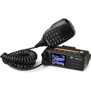 [أحدث CPS والبرامج الثابتة] راديو متنقل Radioddity DB25-D ثنائي النطاق DMR، 20 وات VHF UHF Ham جهاز إرسال واستقبال رقمي لراديو الهواة مع نظام تحديد المواقع APRS، 4000CH 300,000 جهة اتصال، فتحة زمنية مزدوجة من الطبقة II للسيارة