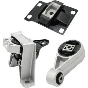 3Pcs Engine Motor Mount Set Compatible with Fits 2005-2007 Ford Focus 2.0L , 2003-2007 Ford Focus 2.3L , 2010-2013 Ford Transit Connect 2.3L,A5495 A2939 A2986