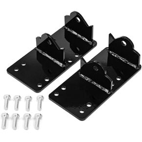 WeiSen LS Engine Swap Mount Trolling Motor Mount C10 Conversion Bracket Compatible with 1973-1998 Chevy GMC Truck w/Clamshell Mount 4.8L/5.3L/5.7L/6.0L/6.2L