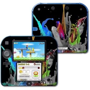 MightySkins Skin Compatible with Nintendo 2DS wrap Sticker Skins Color Splash