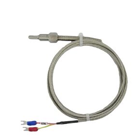 Waterproof Exhaust Gas Temperature EGT Sensors Sender K Type Probe with 1/8 NPT Threads and 6.5 Feet Lead Cable for Car Exhaust Gas Temperature Measurement
