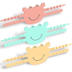 Baby Door Silencer - 3pcs Silicone Latch Covers Door Slam Stopper