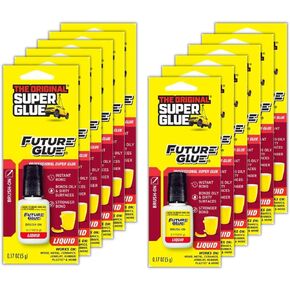 Super Glue - Future Glue Brush On Bottle - (Pack of 12)