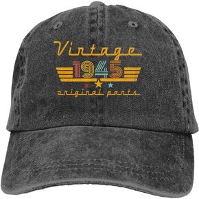 Vintage 1945 1946 1947 1948 1949 1950 1951 1952 1953 1954 Hat, 70 71 72 73 74 75 76 77 78 79 Years Old Baseball Cap