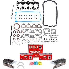 DNJ RRK296 Engine Re-Ring Kit for 1992-1995 / Honda/Civic / 1.5L / SOHC / L4 / 1493cc / D15Z1