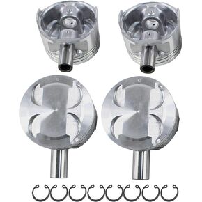DNJ P430.20 مجموعة المكبس كبيرة الحجم/لـ 1999-2000 / مازدا / مياتا / 1.8L / DOHC / L4 / 16V / 1839cc