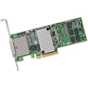 LSI Logic Controller Card L5-25421-12/21 MegaRAID SAS 9286CV-8e 8Port 6Gb/s PCI Express 1GB Single