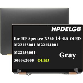 Replacement for HP Spectre X360 14-ea OLED M22155-001 M22154-001 M22156-001 3000x2000 13.5" LCD Touch Screen Assembly Only for OLED Screen