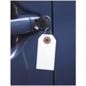 Slip-N-Grip FB-P9833-13 Paper Key Tags with Metal Rings 1000 Key Tags and Metal Rings/Box