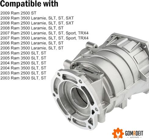 Transfer Case Adapter 48RE Transmission Extension Housing fits for Dodge Ram 2500 3500 Transfer Case Adapter 2003-2009 replace 05093166AB 5093166AB 05093166AA 5093166AA in Saudi Arabia
