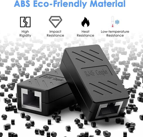 RJ45 Coupler Ethernet Extender for Cat7 Cat6 Cat5 Cat5e Ethernet Coupler Female to Female(6 Pack) in Kuwait