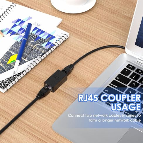 RJ45 Coupler Ethernet Extender for Cat7 Cat6 Cat5 Cat5e Ethernet Coupler Female to Female(6 Pack) in Kuwait