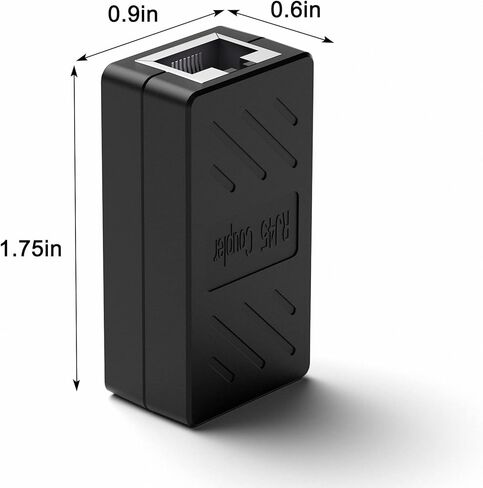 RJ45 Coupler Ethernet Extender for Cat7 Cat6 Cat5 Cat5e Ethernet Coupler Female to Female(6 Pack) in Kuwait