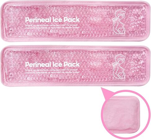 قطعتان من وسائد تبريد العجان قابلة لإعادة الاستخدام، عبوات باردة للعجان، تخفيف آلام ما بعد الولادة والبواسير، عبوات ساخنة وباردة للنساء بعد الحمل والولادة in Kuwait