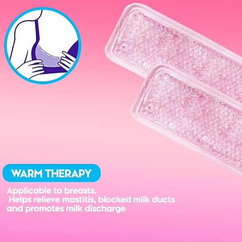 قطعتان من وسائد تبريد العجان قابلة لإعادة الاستخدام، عبوات باردة للعجان، تخفيف آلام ما بعد الولادة والبواسير، عبوات ساخنة وباردة للنساء بعد الحمل والولادة in Kuwait