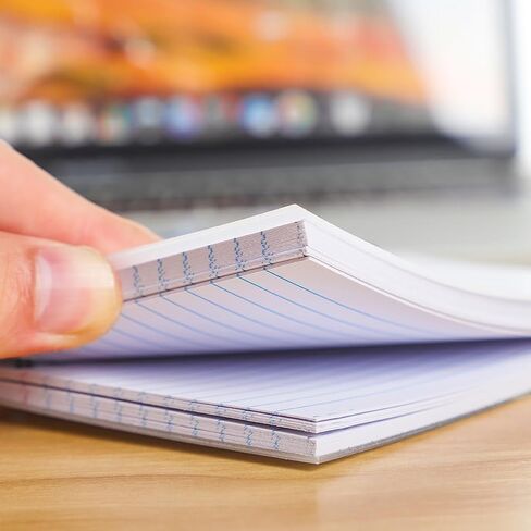 بطاقات المراجعة، 200 ورقة من بطاقات الفلاش الحلزونية، 4 عبوات من بطاقات الفهرس المبطنة، غطاء واقٍ وعلامات تبويب الفهرس، بطاقات التسجيل (5 × 3 بوصة/عبوة) (أبيض) (4) in Kuwait