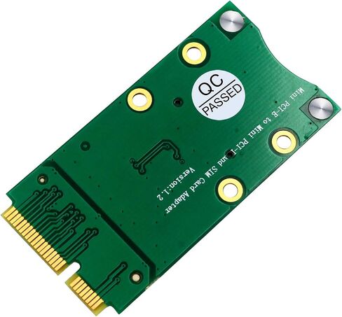 Mini PCI-E Adapter with SIM Card Slot for 3G/4G, WWAN LTE, GPS Card with flip Cover SIM Card Holder in Saudi Arabia