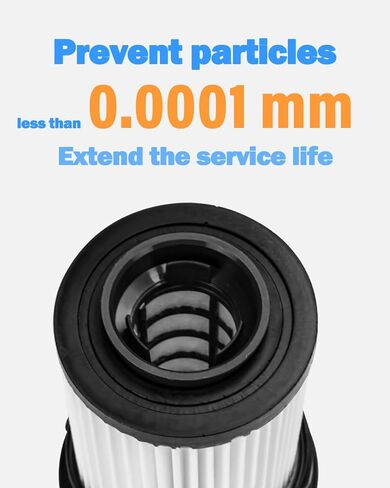 قطع غيار فلتر BBT BAMBOOST مناسبة لمكنسة Miele TriFlex HX1، HX1 Pro، HX2، HX2 Pro، HX1 & HX2 Cat&Dog Stick Vacuum (6 عبوات) in Kuwait