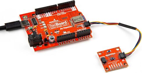 SparkFun Spectral UV Sensor - AS7331 (Qwiic) -Four Operating Modes, High Dynamic Range: Up to 3.43E+10 (Resolution multiplied by gain Range) Operating Voltage: 2.7V-3.6V, Dimensions: 1.0in x 1.0in in Saudi Arabia