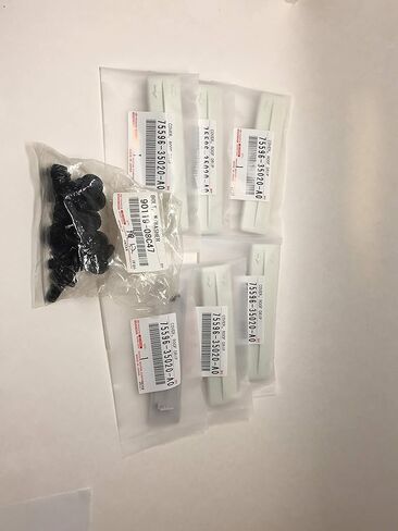 TOYOTA 2007 to 2014 FJ Cruiser OEM Genuine Roof Rack Removal Delete Kit Cover Clips in Saudi Arabia