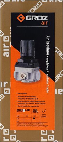 Groz 60052 Air Regulator - Intermediate 1/4" NPT in Saudi Arabia