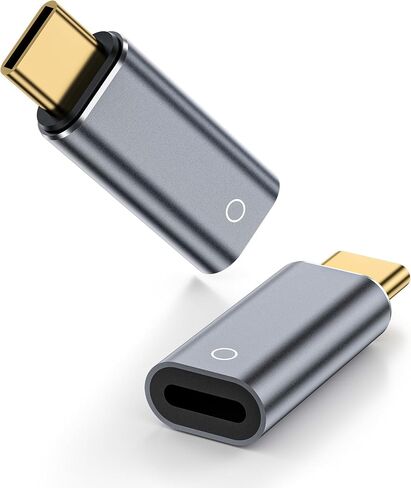 USB C to Pencil Adapter for Apple Pencil 1st Generation (2 Pack), for Lightning Pencil Female to USB-C Male Charger Adapter Type C Bluetooth Pair Connector Specific for iPad 10th Gen - Charging Only in Saudi Arabia